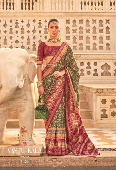 Vastukala By Rath Patola Silk Wedding Saree Collection